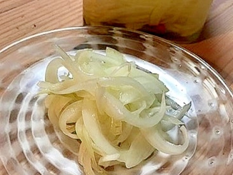 血液さらさら!ダイエット用の酢タマネギ